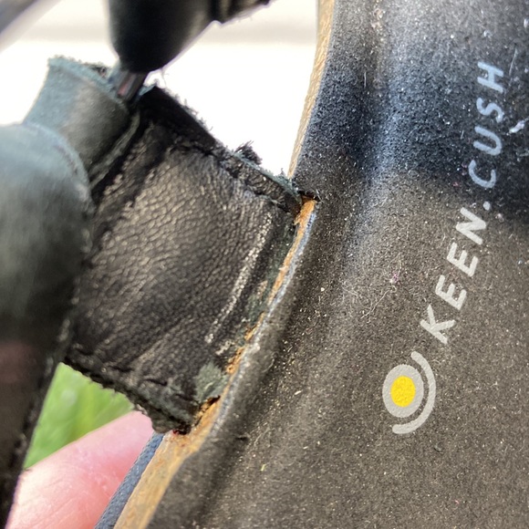 EUC KEEN leather sandals with cork footbed - Picture 11 of 11